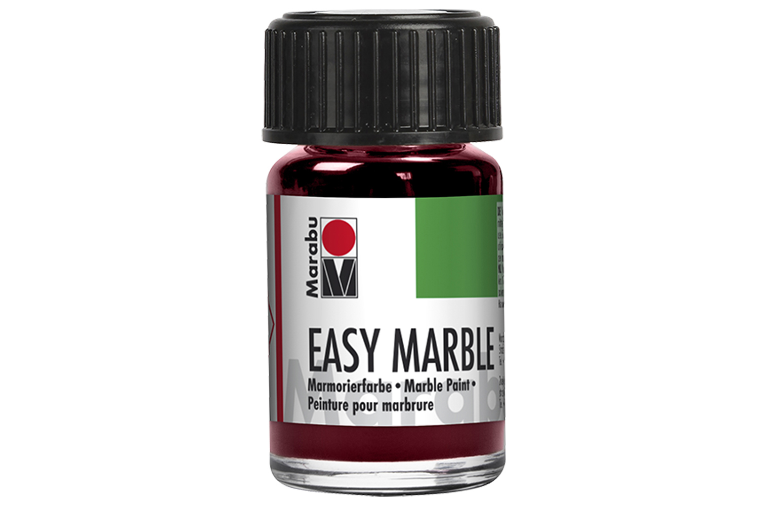 Marabu, Easy Marble Kolay Ebru Boyası (Pembe Gül, 15 ml, MA-130539033)