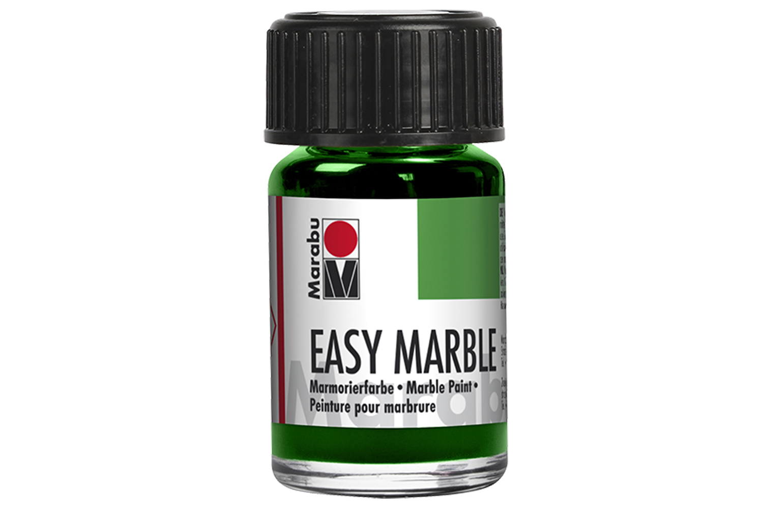 Marabu, Easy Marble Kolay Ebru Boyası (Açık Yeşil, 15 ml)