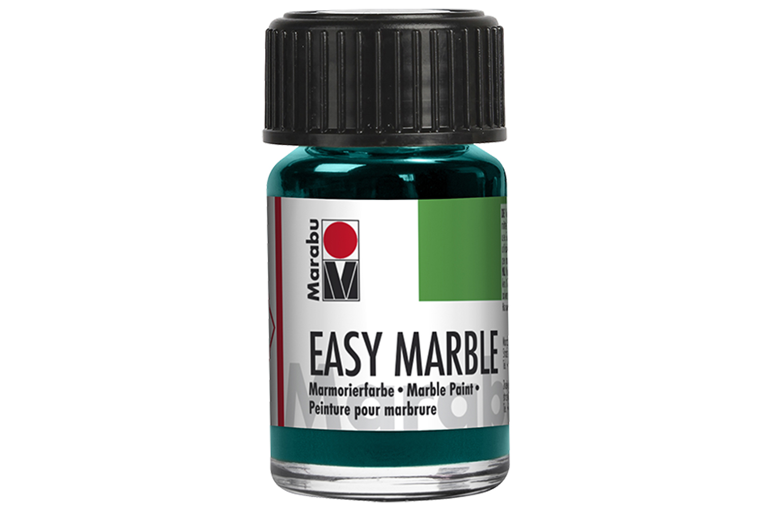 Marabu, Easy Marble Kolay Ebru Boyası (Su Yeşili, 15 ml)
