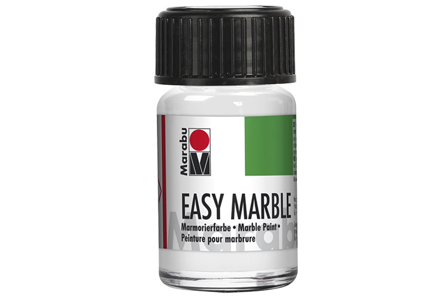Marabu, Easy Marble Kolay Ebru Boyası (Beyaz, 15 ml)