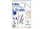 Clairfontaine, Paint-on a Grain Start Çizim A3 Blok Üstten Spiralli - Tekli (200 gr, 29,7x42 cm, 20 yaprak)