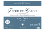 Clairfontaine, Fleur de Coton Uzun Kenarı Yapışkanlı - Yeni (10 yaprak, 30x40 cm)